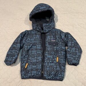 Patagonia Reversible Tribbles Teddy Jacket Coat 5T